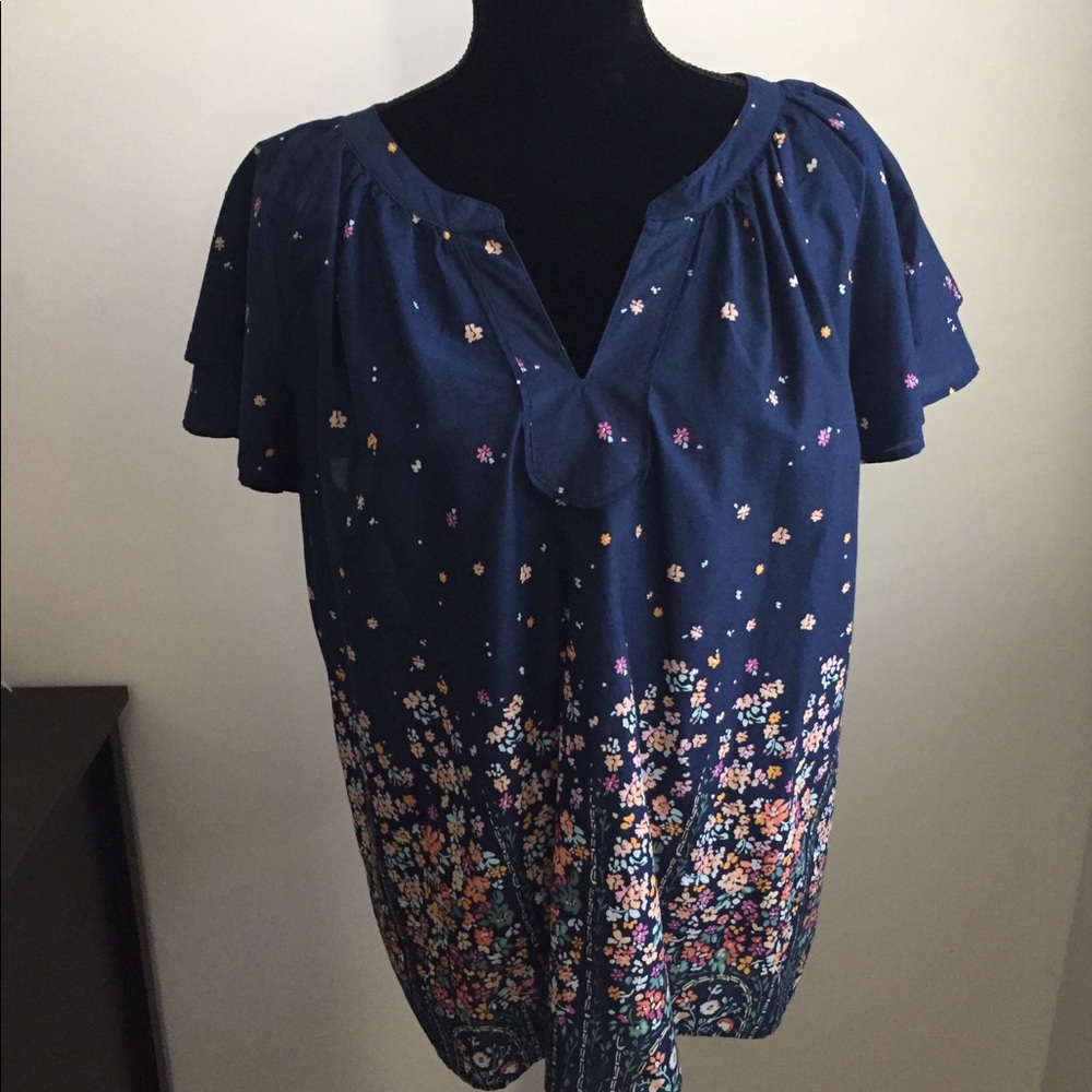 St. John’s Bay Super Cute Short Sleeve Top